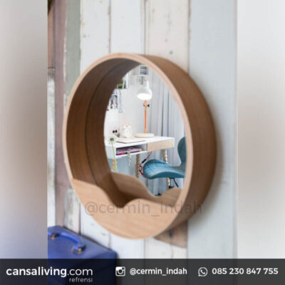 Cermin Bulat OOTD Kamar Tidur Terbaru