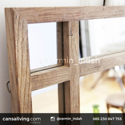 Cermin Hias Meja Antik Segi Empat