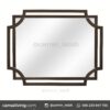 Cermin Aluminium Kamar Tidur Minimalis Mewah