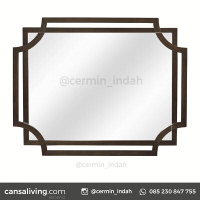 Cermin Aluminium Kamar Tidur Minimalis Mewah