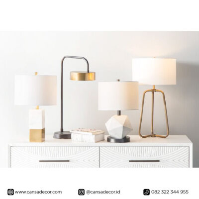 Lampu Meja 64 cm Minimalis Modern Kontemporer Gambar