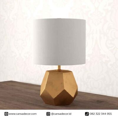 Lampu Meja Kontemporer Hexa Chic Modern Jual