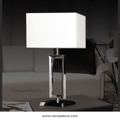 Lampu-Meja-Stainless-Steel-Eropa-Mewah-Modern-Silver-tempat-tidur-kamar-ruang-tamu