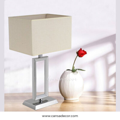 Lampu-Meja-Stainless-Steel-Eropa-Mewah-Modern-Silver-tempat-tidur-kamar-ruang-tamu