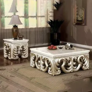 Meja Tamu Mewah Ukiran Jepara