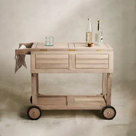 Kereta Saji kayu jati