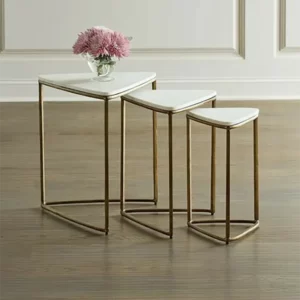 Meja Hias Granit Besi MInimalis muras