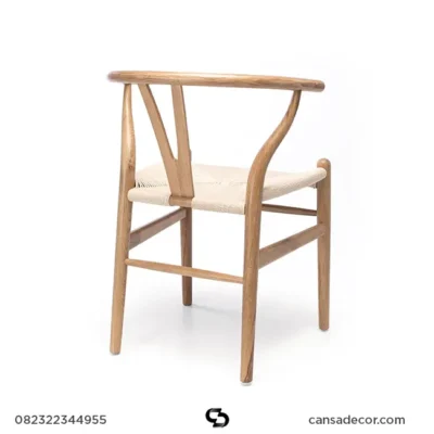 Kursi Makan Sederhana Wishbone Terbaru