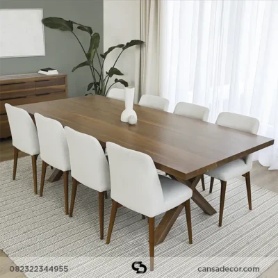 Meja Kayu Jati Tebal Solid bogor webp