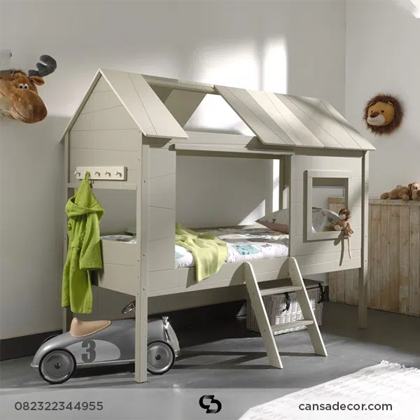 tempat tidur anak bentuk 3 Tempat Tidur Anak Bentuk Rumah