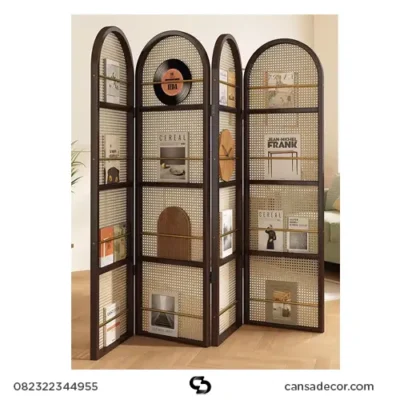 partisi ruangan simple,partisi ruangan dari kayu jati,
