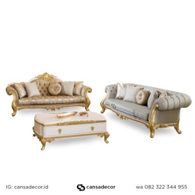 sofa tamu mewah ukiran jepara