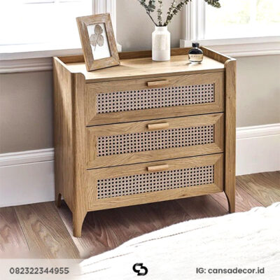 meja-kayu-laci-Retro