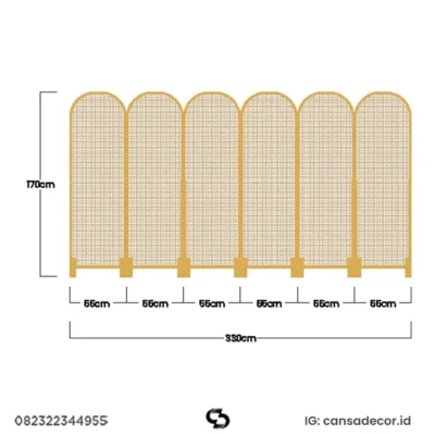 penyekat ruang kantor