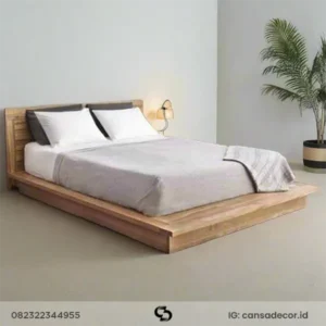 tempat tidur jati jepara Platform