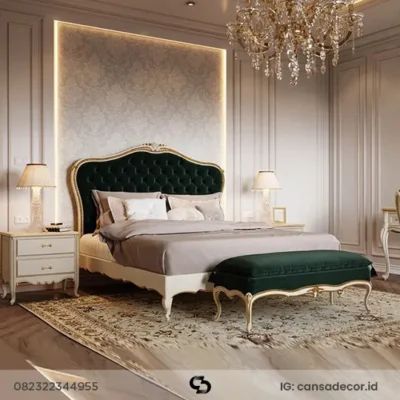 tempat tidur jepara minimalis terbaru