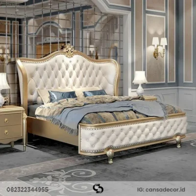 tempat tidur mewah klasik