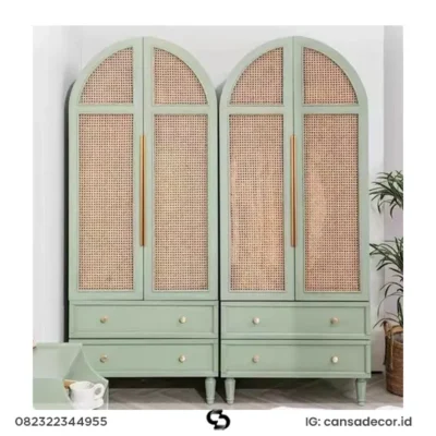 Lemari Jati 2 Pintu Arno