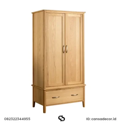 lemari 2 pintu jati jepara, lemari pakaian 2 pintu terbaru,