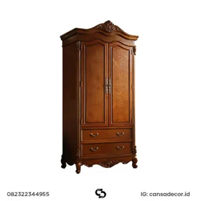 lemari jati 2 pintu, lemari jati 2 pintu,