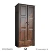 Lemari jati 2 pintu Mira mebel Jepara asli.