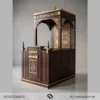 gambar mimbar masjid nabawi, gambar mimbar masjid sederhana, harga mimbar masjid minimalis sederhana, jual mimbar masjid,