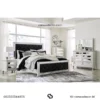 Set Kamar Tidur Pengantin Indra Mewah Black & Silver